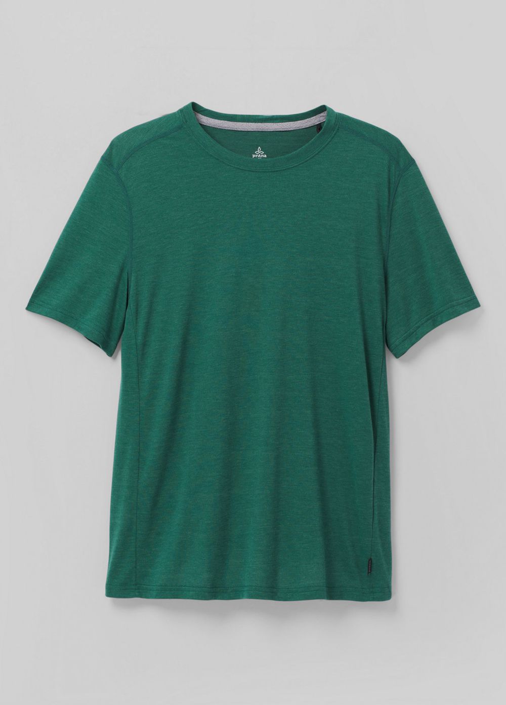 Green Men's PrAna Prospect Heights Crew T-Shirts | NCKEJX085