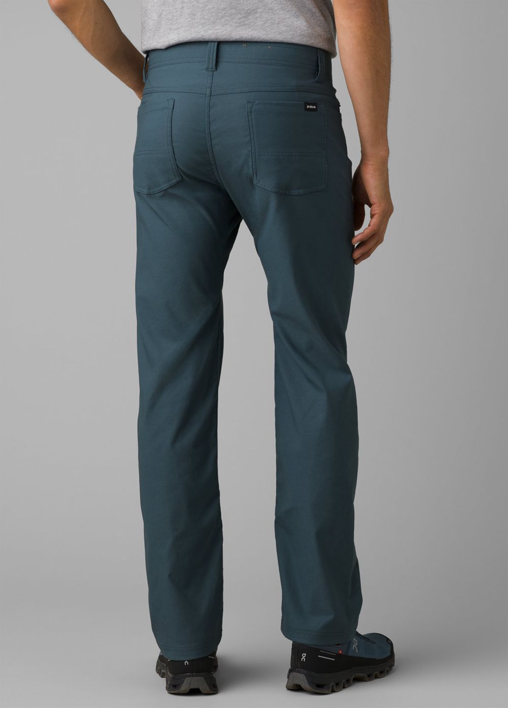 Grey Blue Men's PrAna Brion II Pants | NPAOZS745