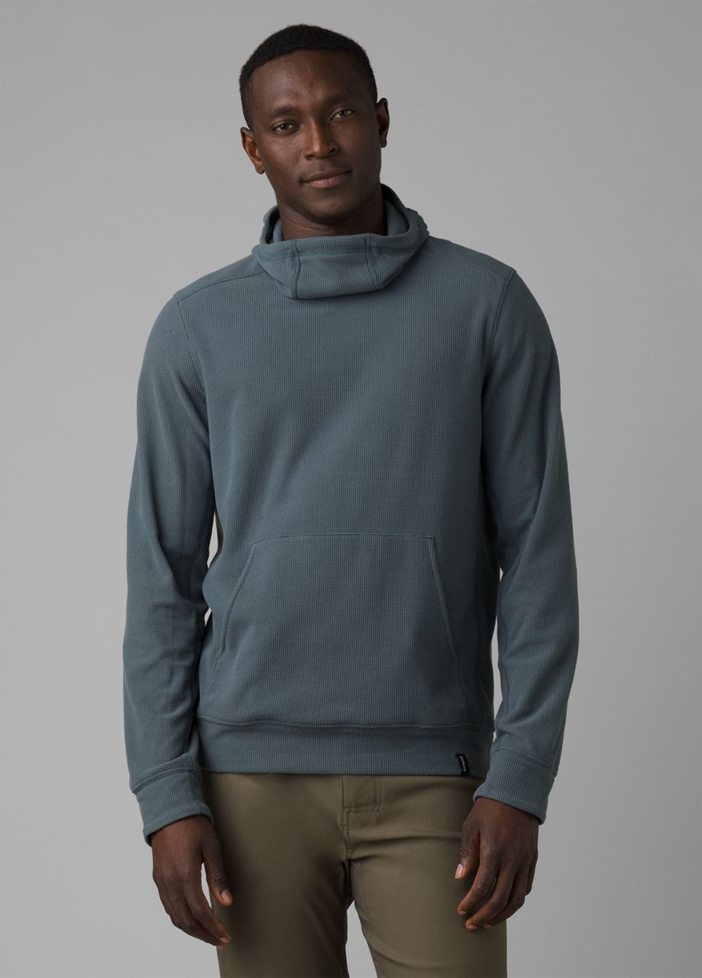 Grey Blue Men\'s PrAna Coldstream Hoodie | MAYHCU753