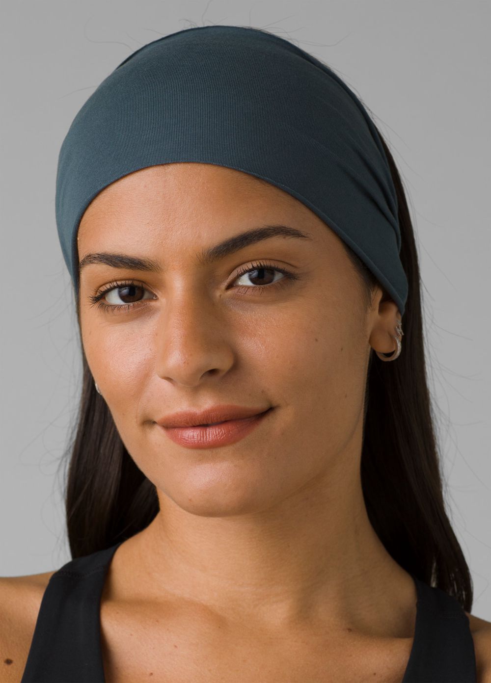 Grey Blue Men\'s PrAna Organic Headband | UWFEXS430