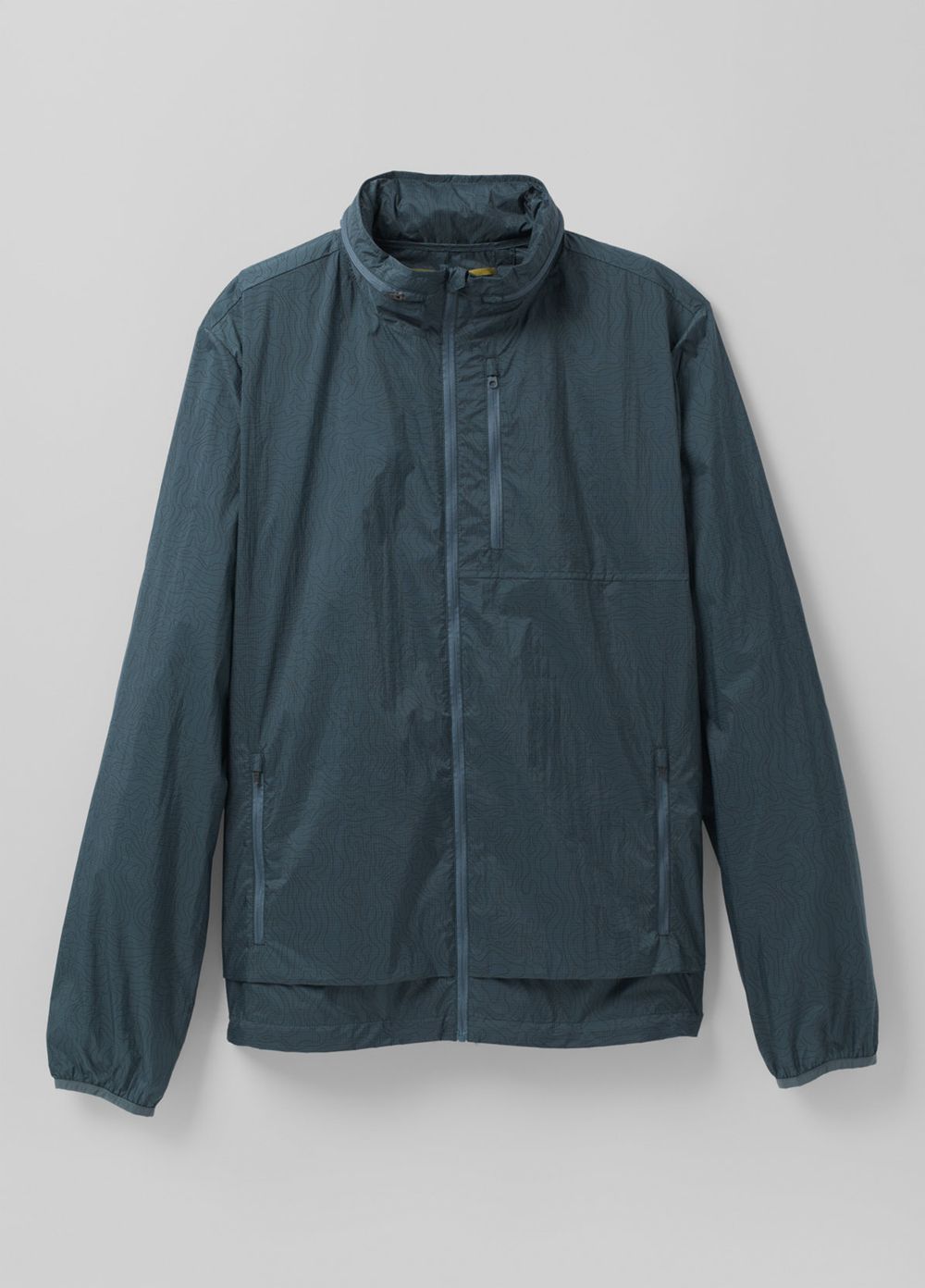 Grey Blue Men's PrAna Transit Range Jackets | NXHYPA650