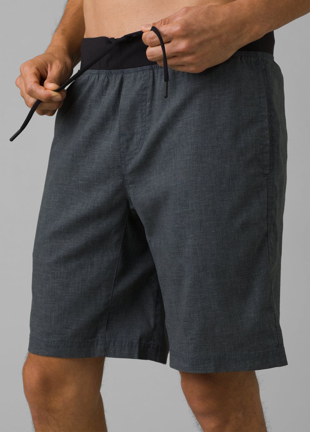 Grey Blue Men's PrAna Vaha Shorts | WBDCNJ185