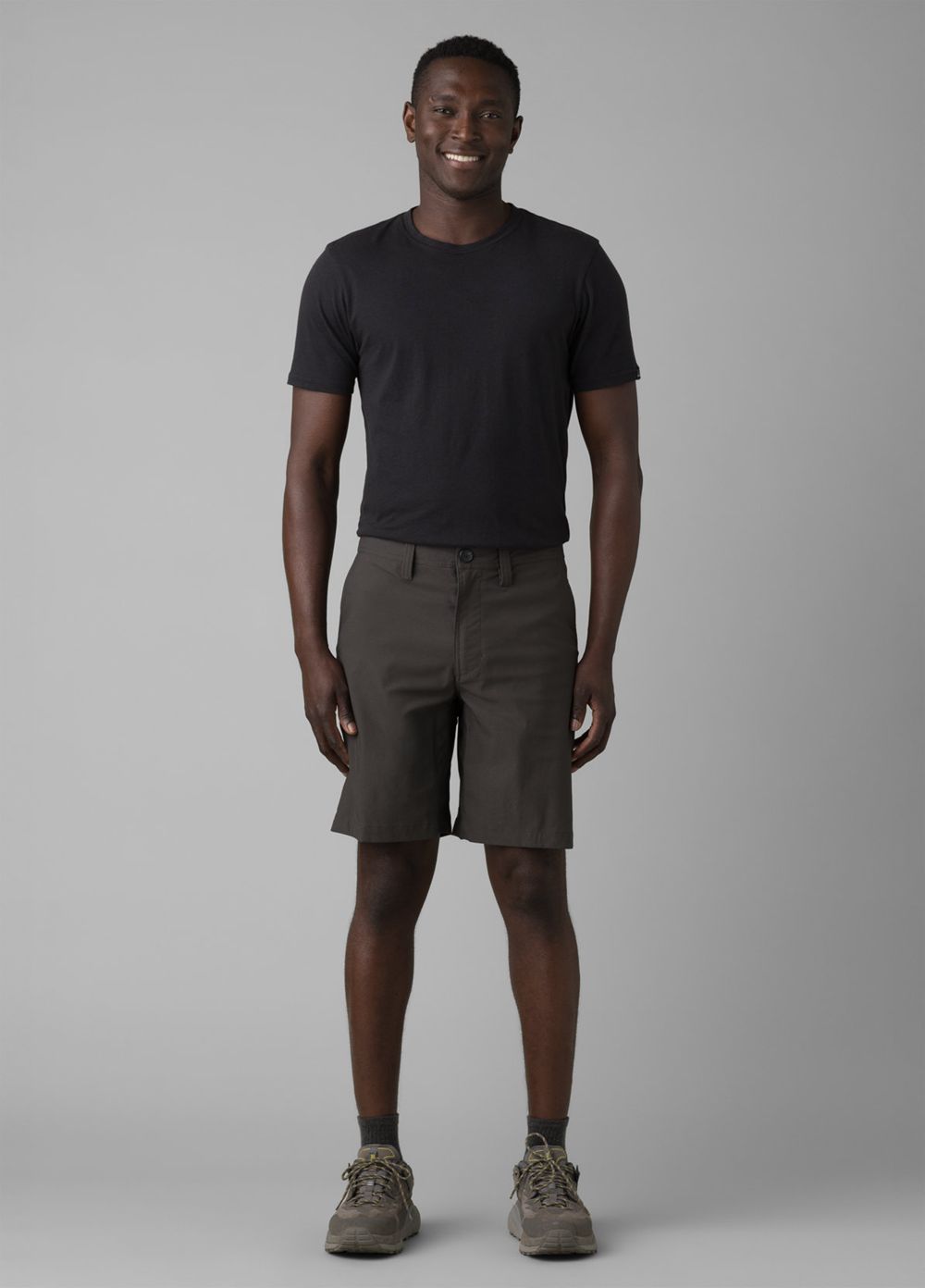 Grey Men's PrAna Alameda Shorts | EFVLYW637