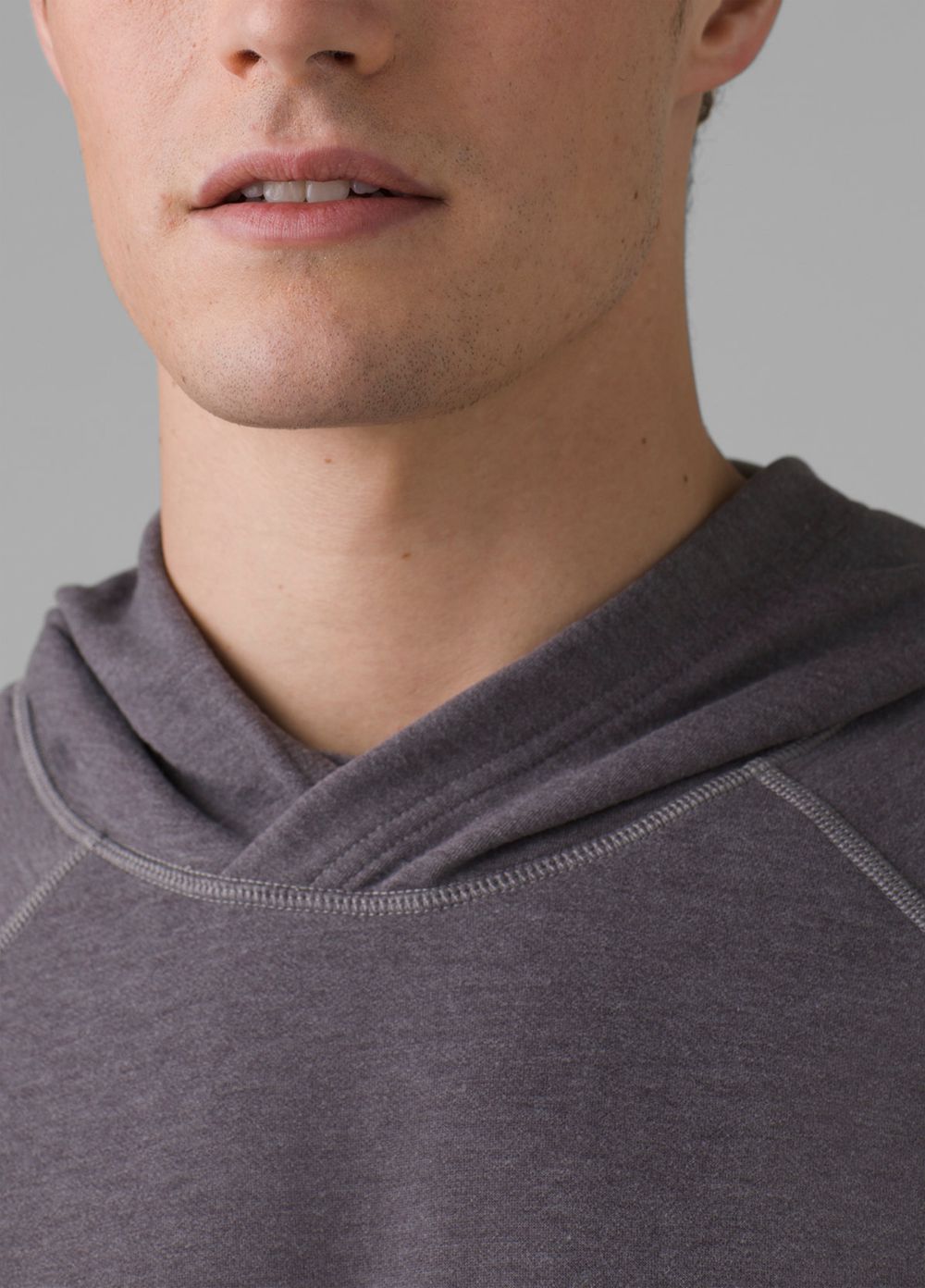 Grey Men's PrAna Altitude Tracker Hoodie | EBQJDT375