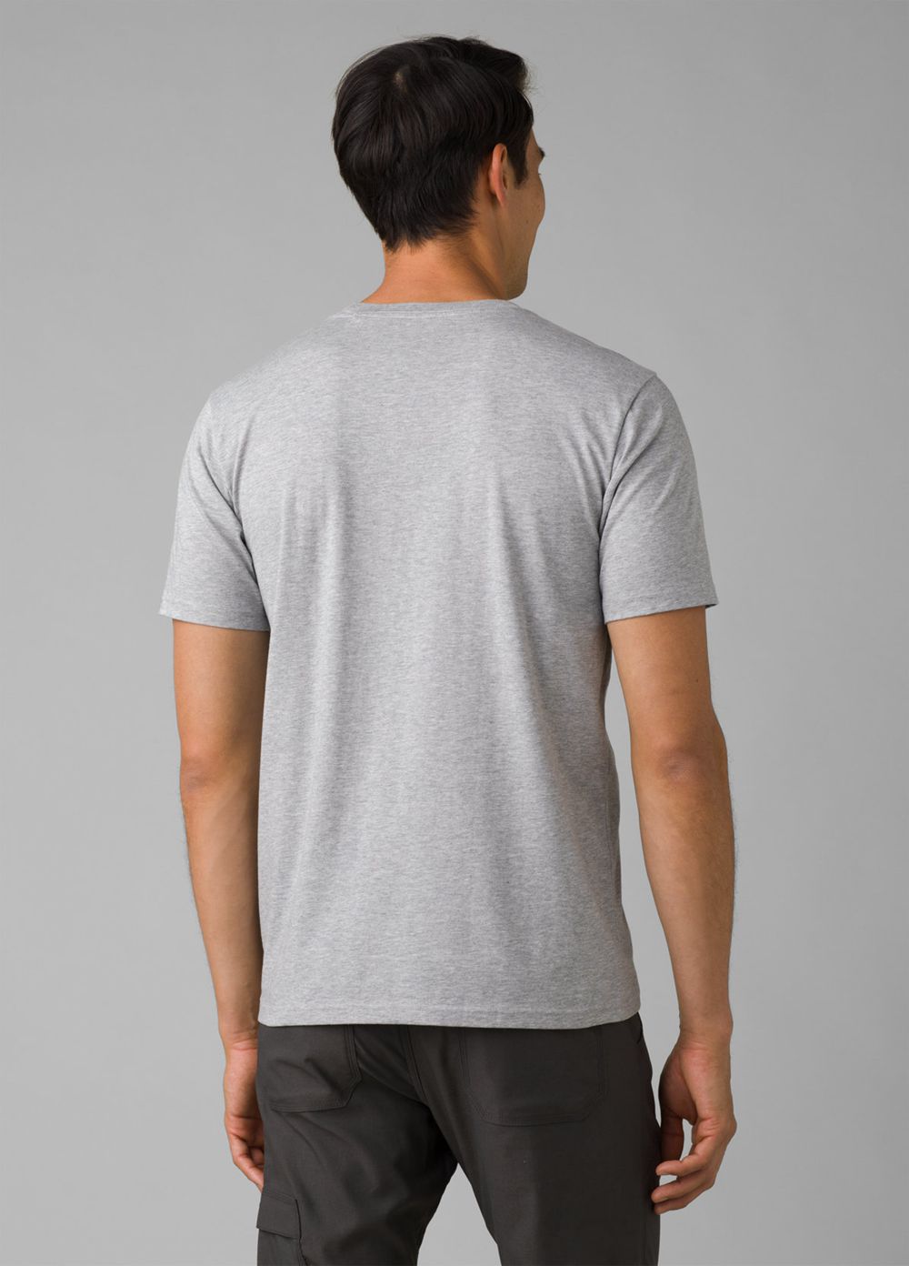 Grey Men's PrAna Beer Belly Journeyman T-Shirts | FBDNOI243