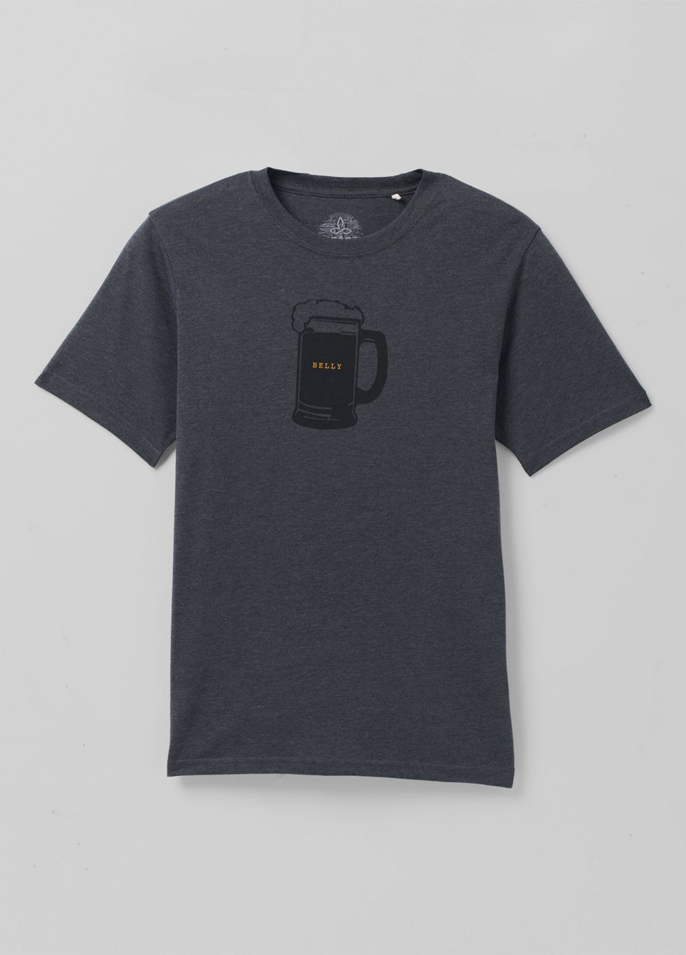 Grey Men's PrAna Beer Belly Journeyman T-Shirts | HIKRCQ715