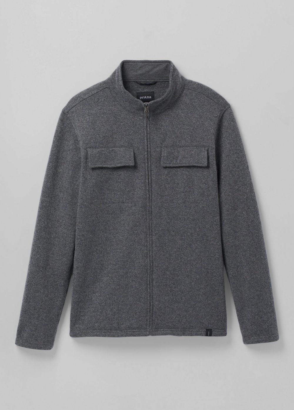 Grey Men's PrAna Brookland Sweater Jackets | CNUGWX762