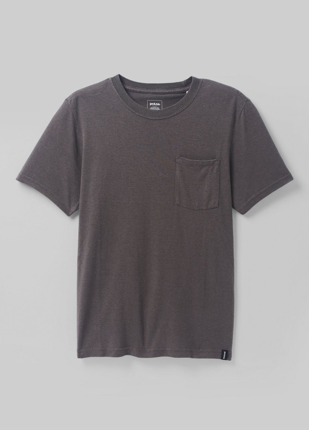 Grey Men's PrAna Cardiff Short Sleeve Pocket T-Shirts | JWCPVA680