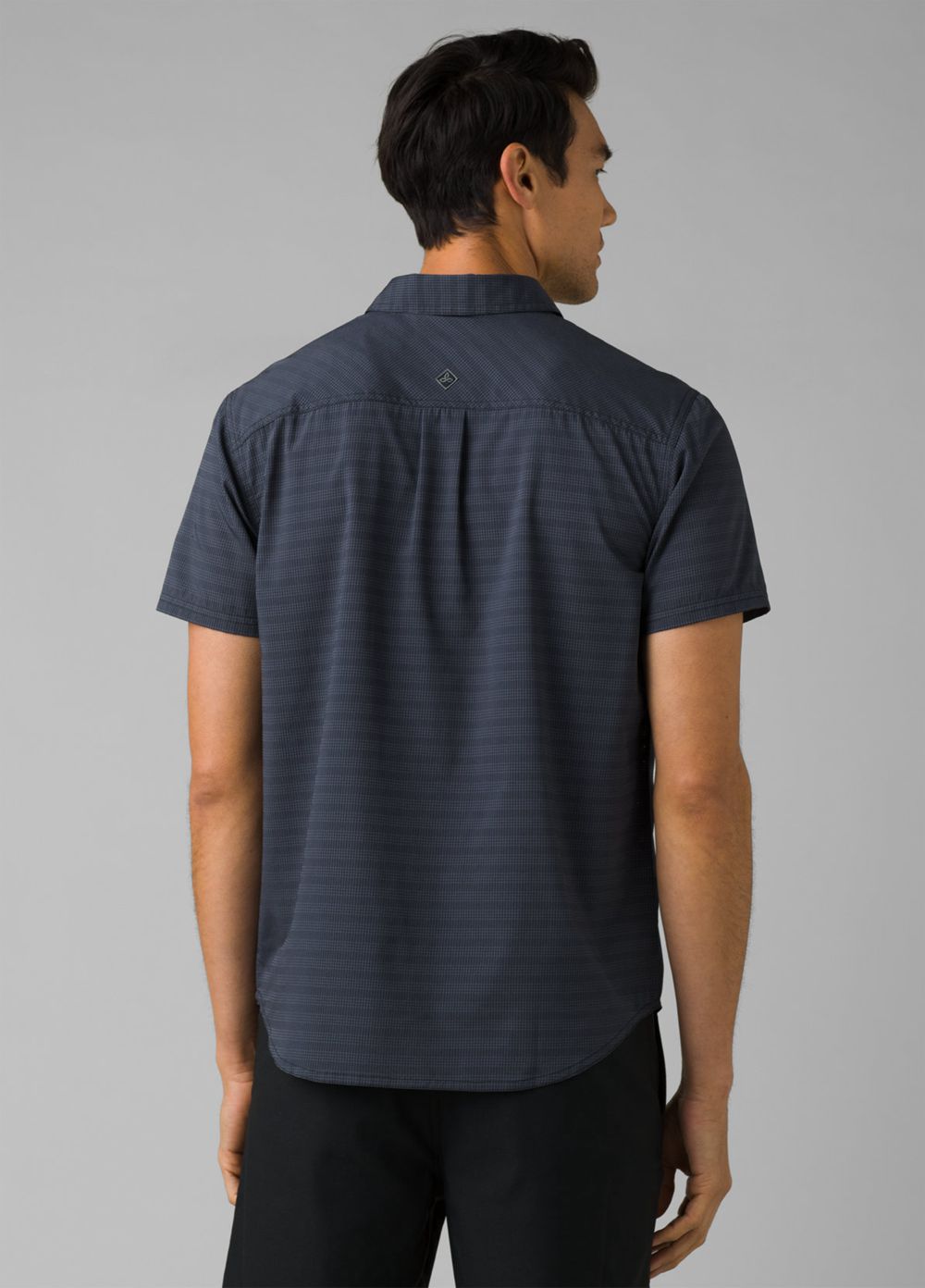 Grey Men's PrAna Cayman Shirts | SKXOUB925