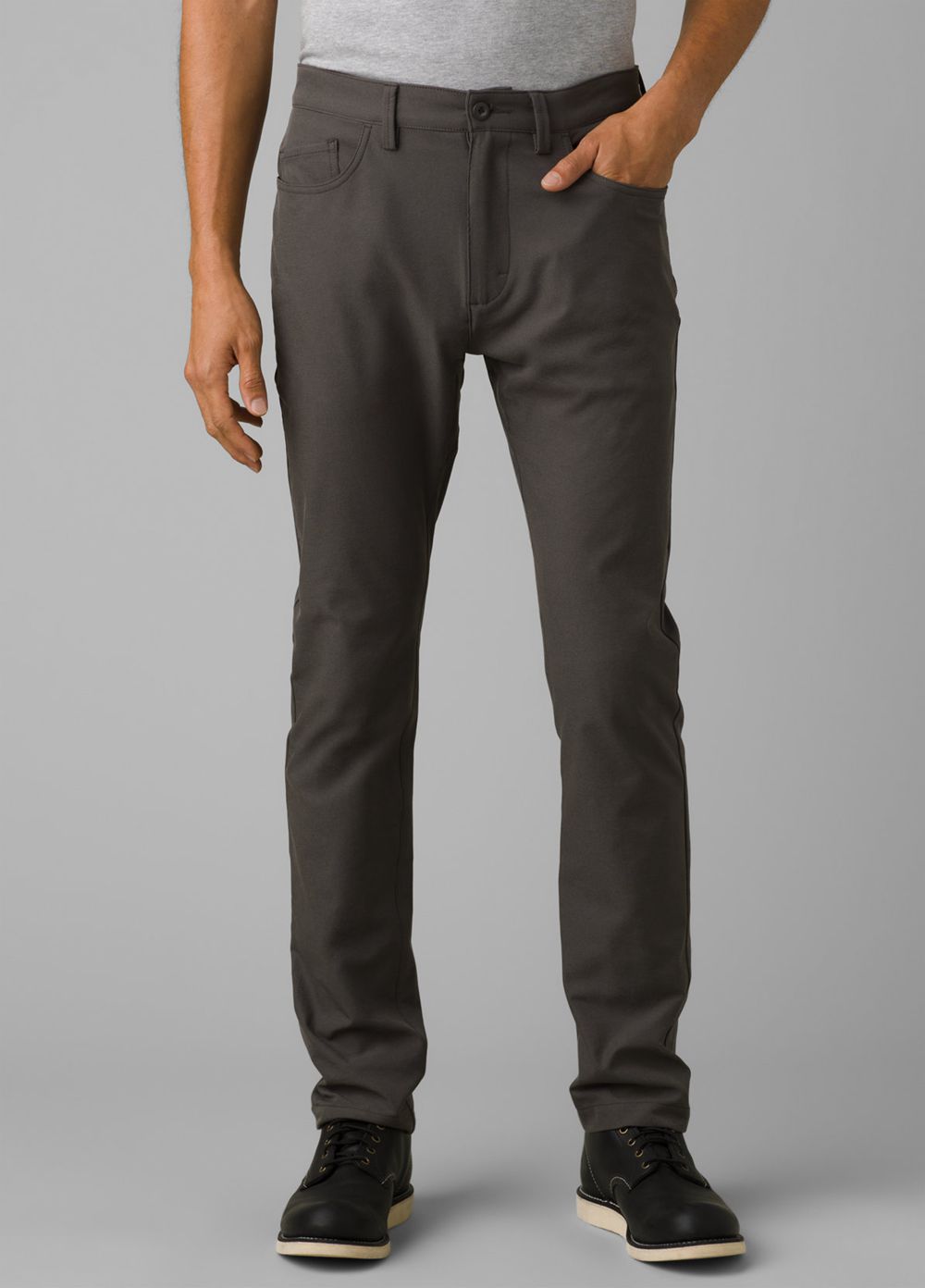 Grey Men\'s PrAna Decoder Pants | PGRDZX765