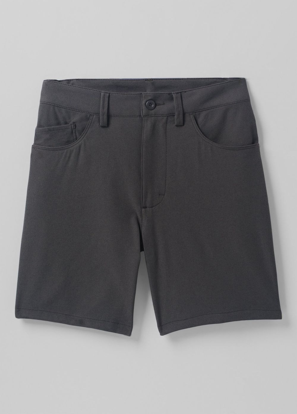 Grey Men's PrAna Decoder Shorts | BCDJAN059