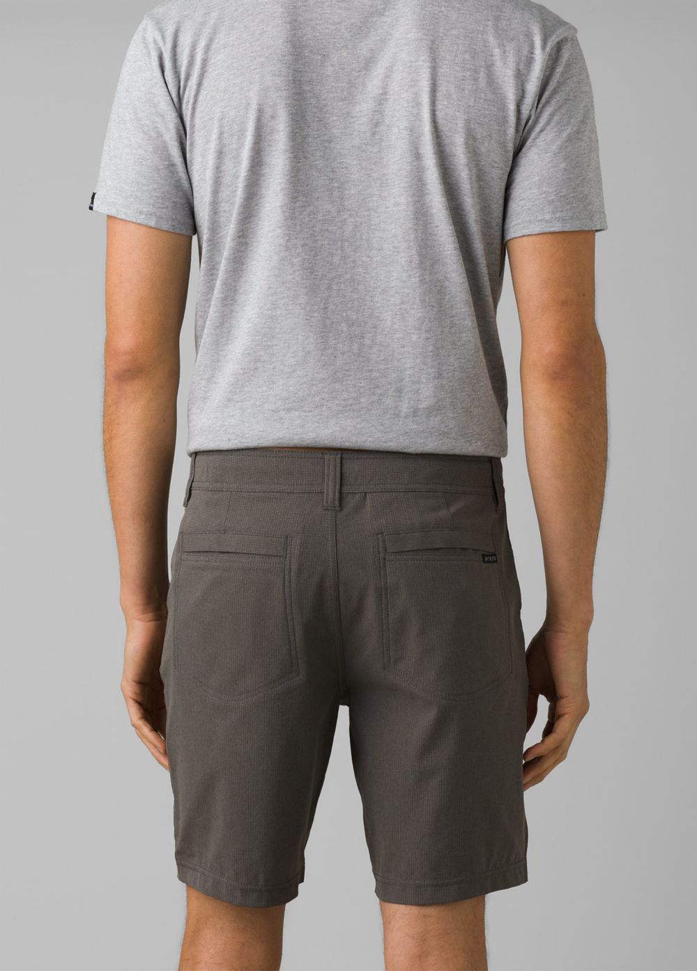 Grey Men's PrAna Hybridizer Shorts | SEZCHD241