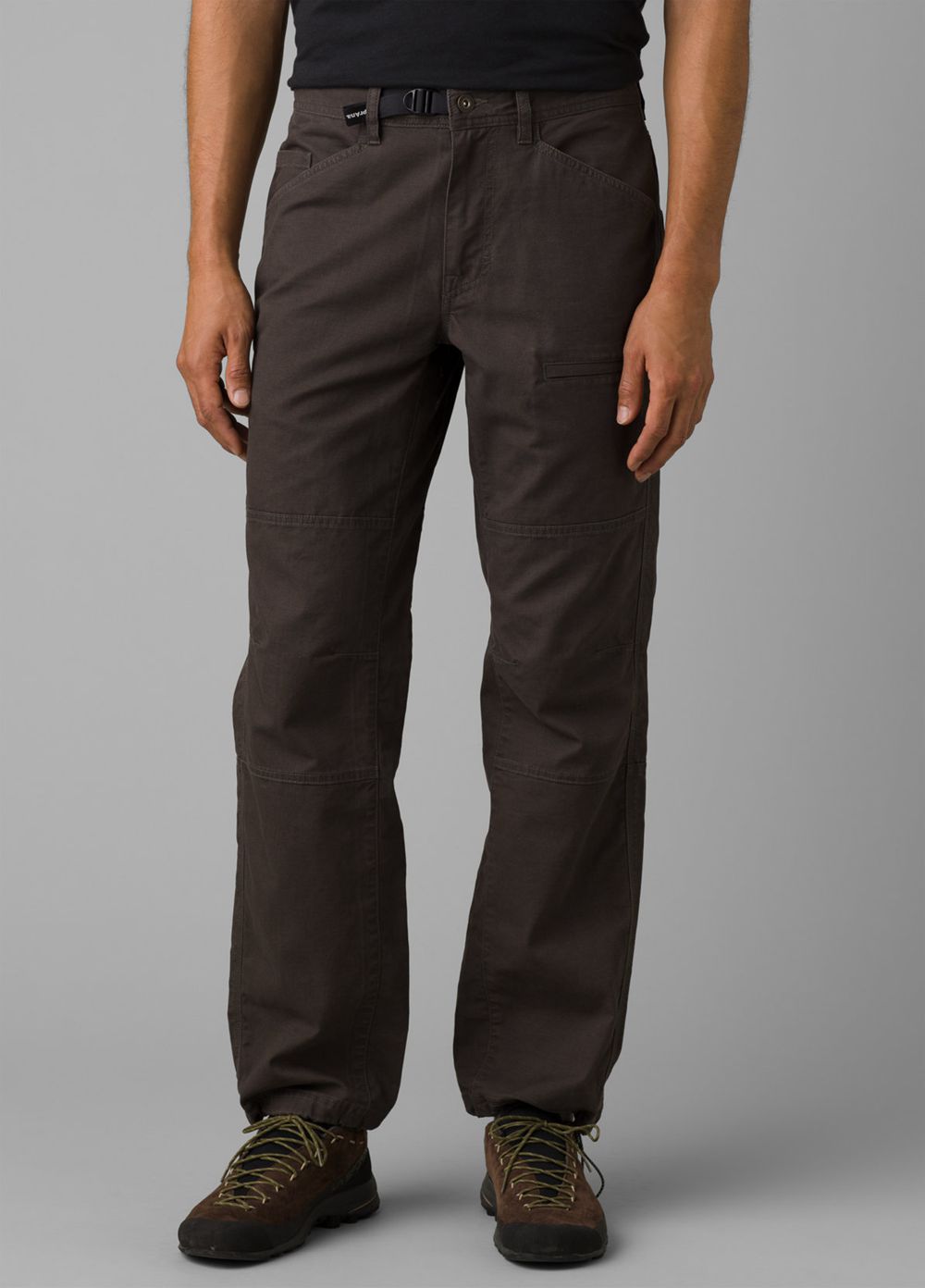 Grey Men\'s PrAna Kragg Pants | CQMXFT258