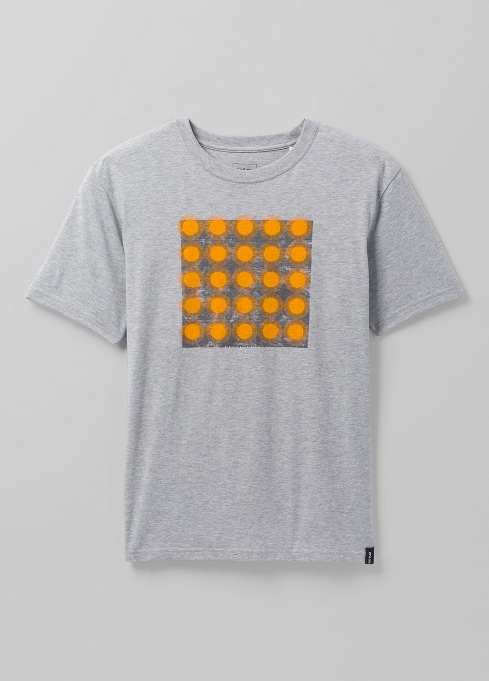 Grey Men's PrAna Roots Studio Graphic T-Shirts | IHAPRJ138