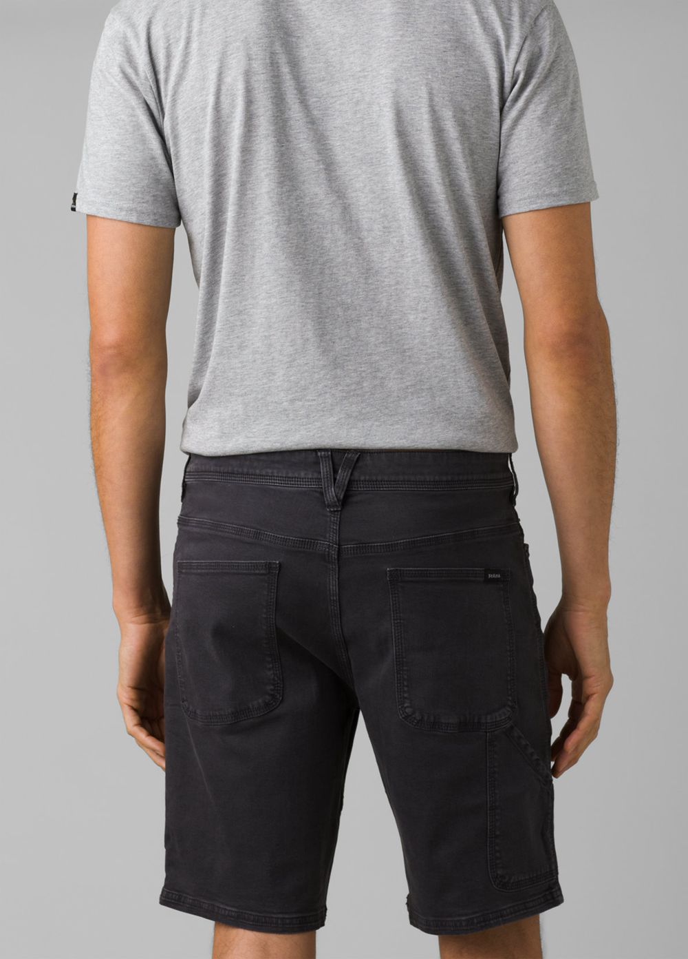 Grey Men's PrAna Station Shorts | AWTQXH380