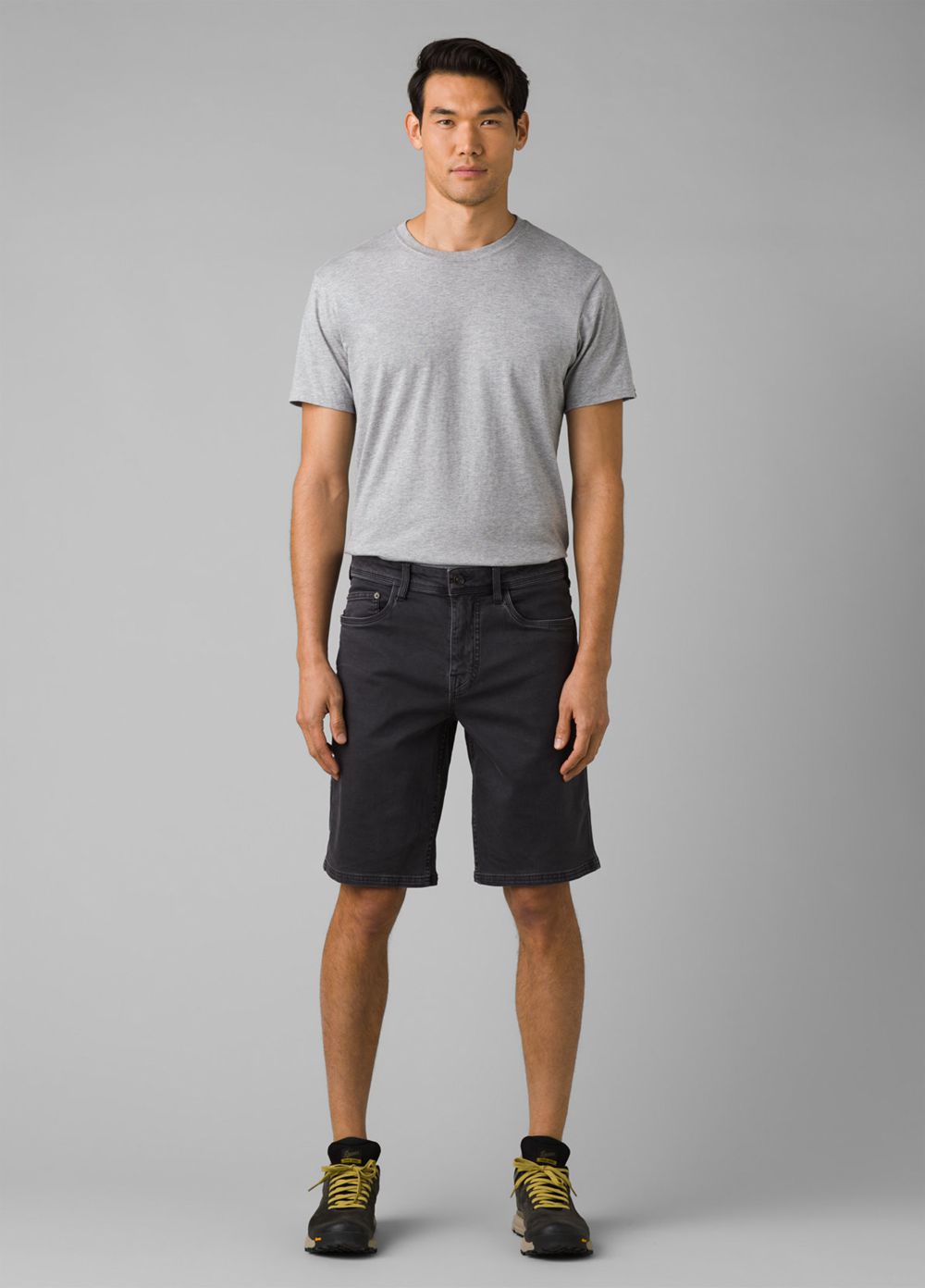 Grey Men's PrAna Station Shorts | AWTQXH380