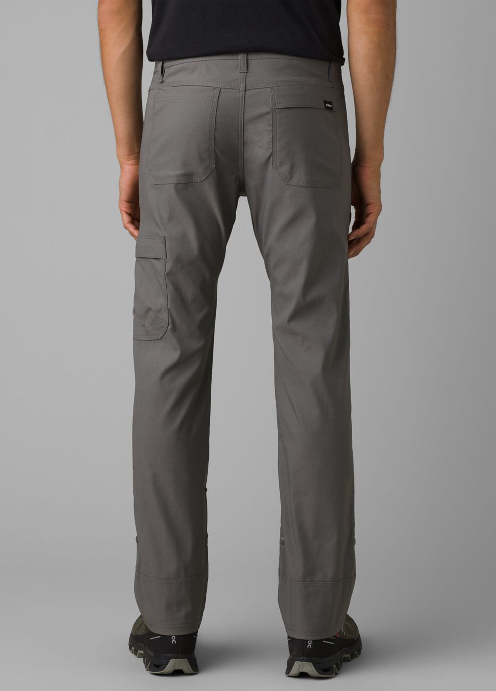 Grey Men's PrAna Stretch Zion Slim II Pants | OLAJIW462