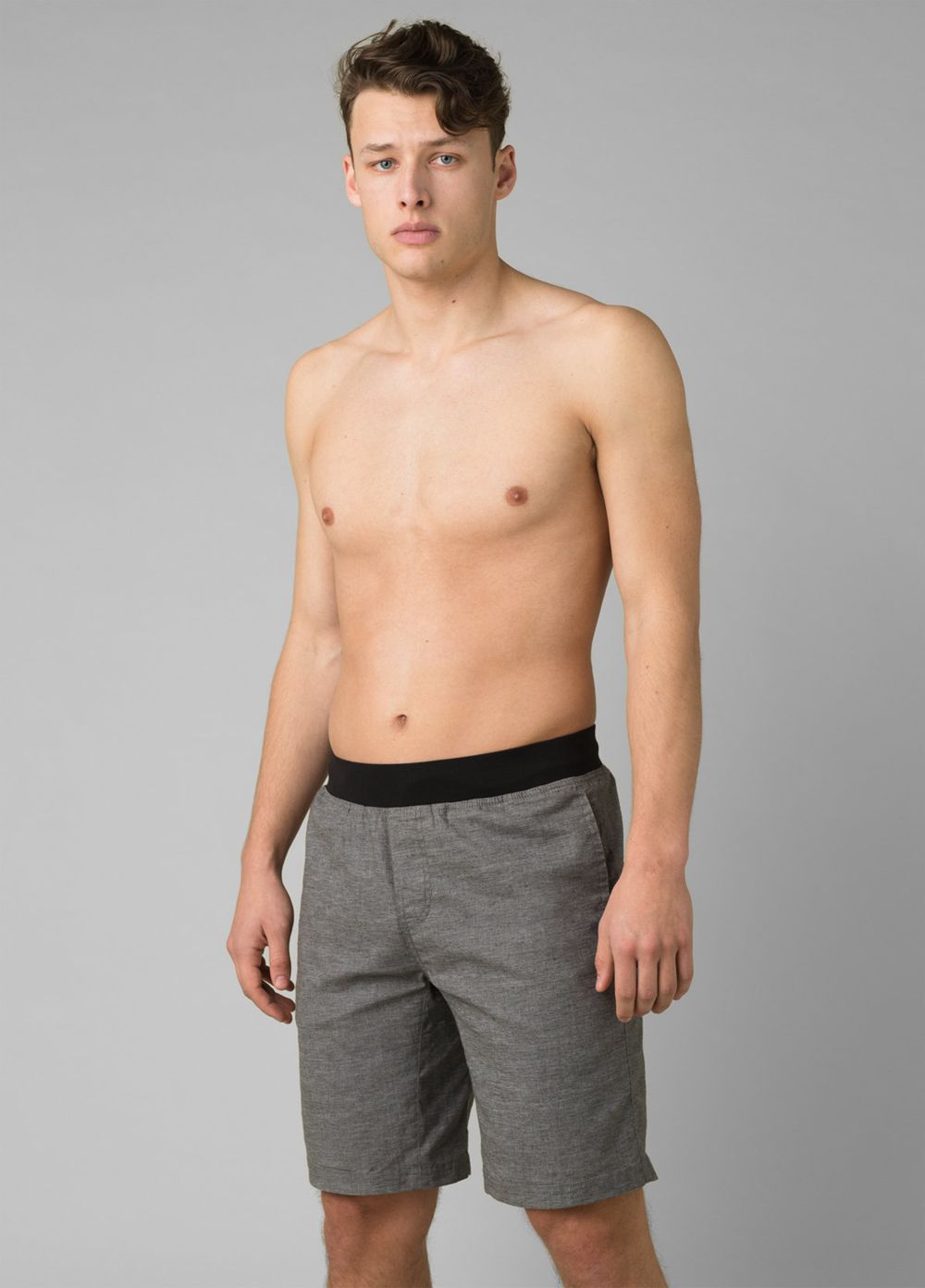 Grey Men's PrAna Vaha Shorts | FLSEYV963