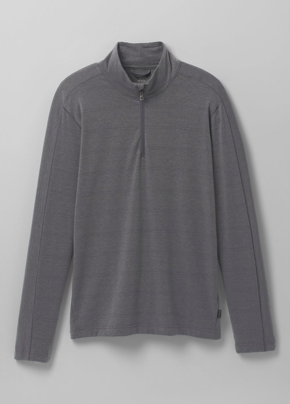 Grey Men's PrAna Watchtower 1/2 Zip Sweaters | PZUFTR782