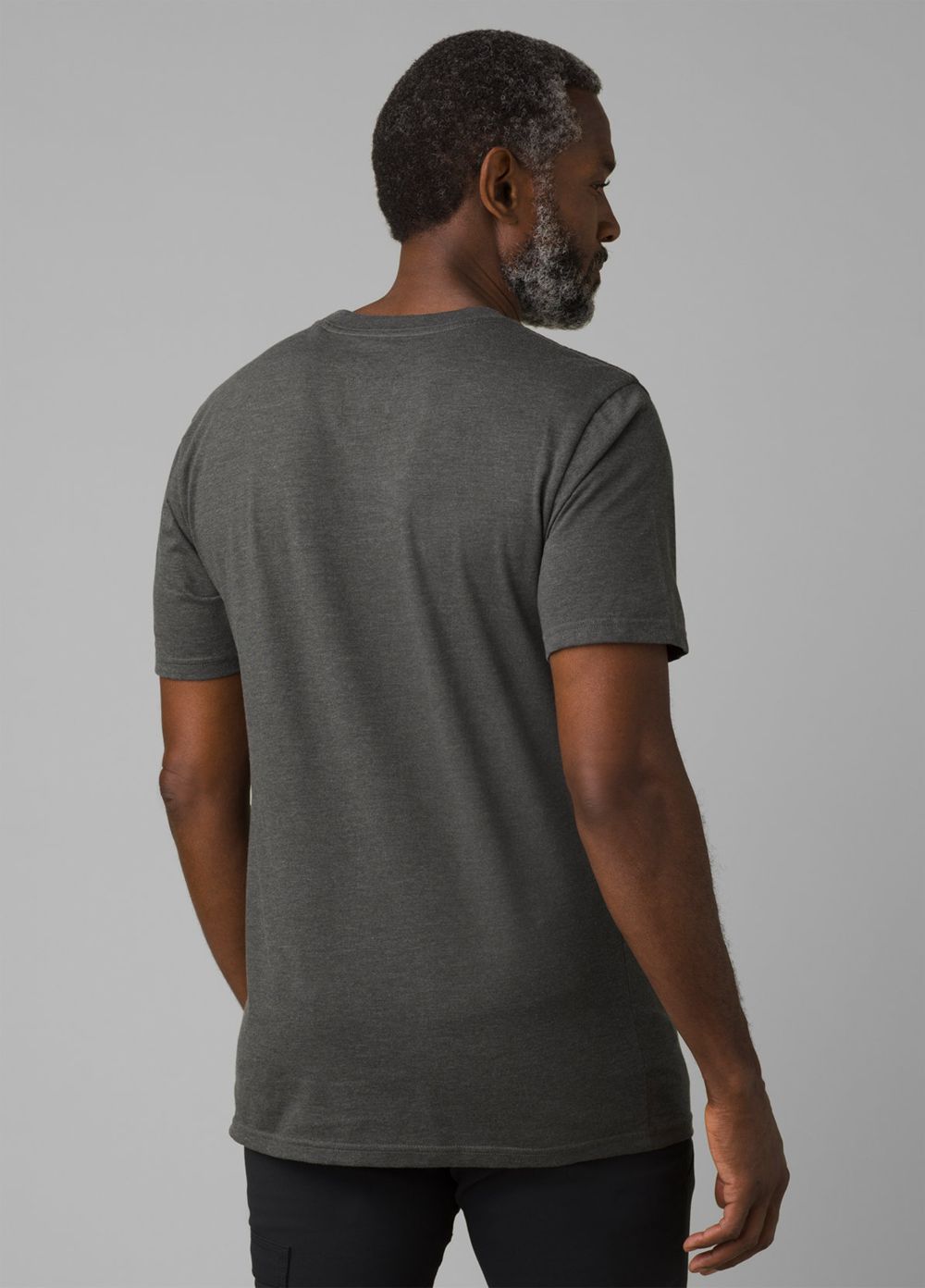 Grey Men's PrAna Wise Ass Journeyman 2 T-Shirts | UPVZWG596