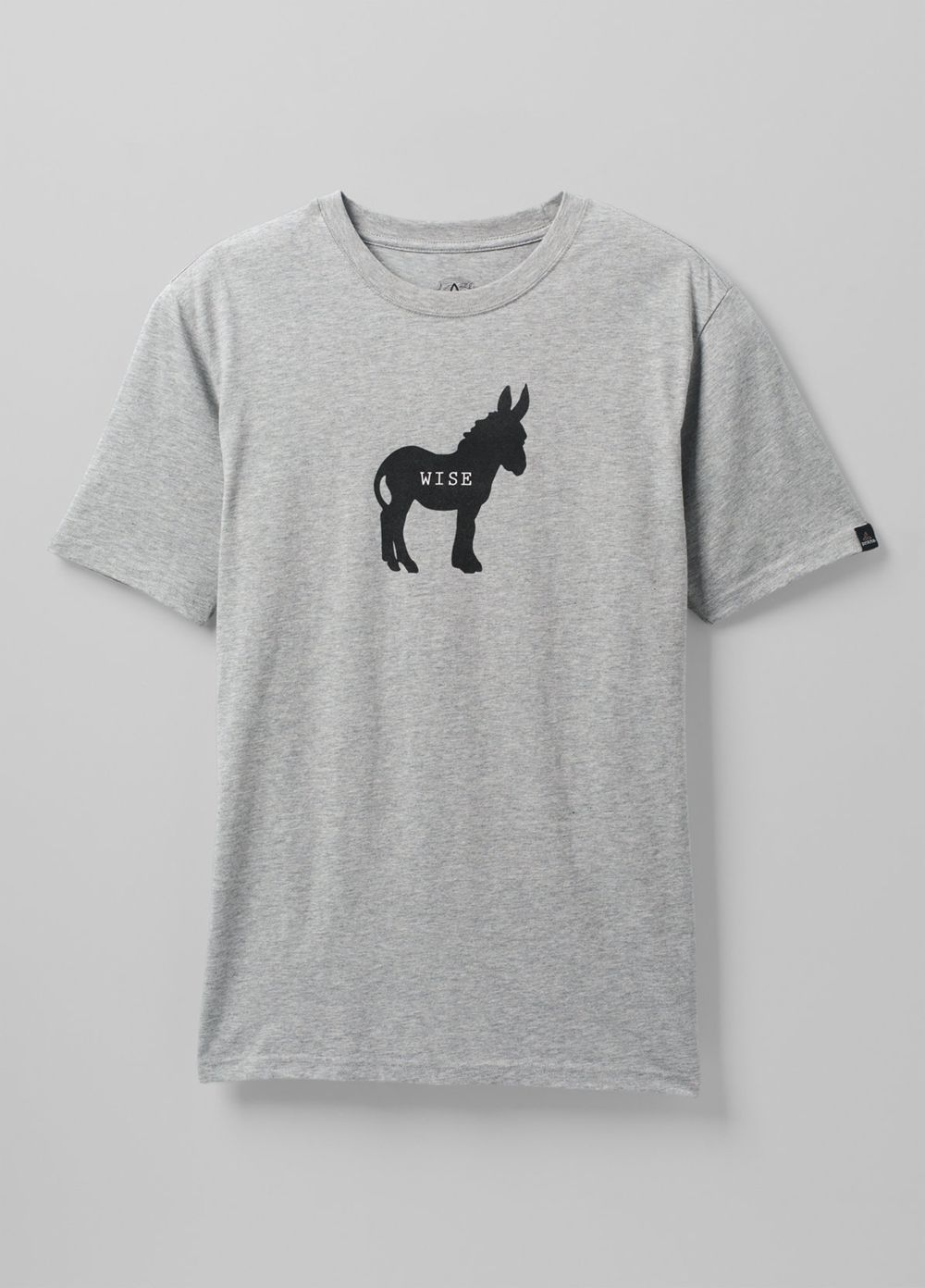 Grey Men's PrAna Wise Ass Journeyman T-Shirts | GQPAYI618