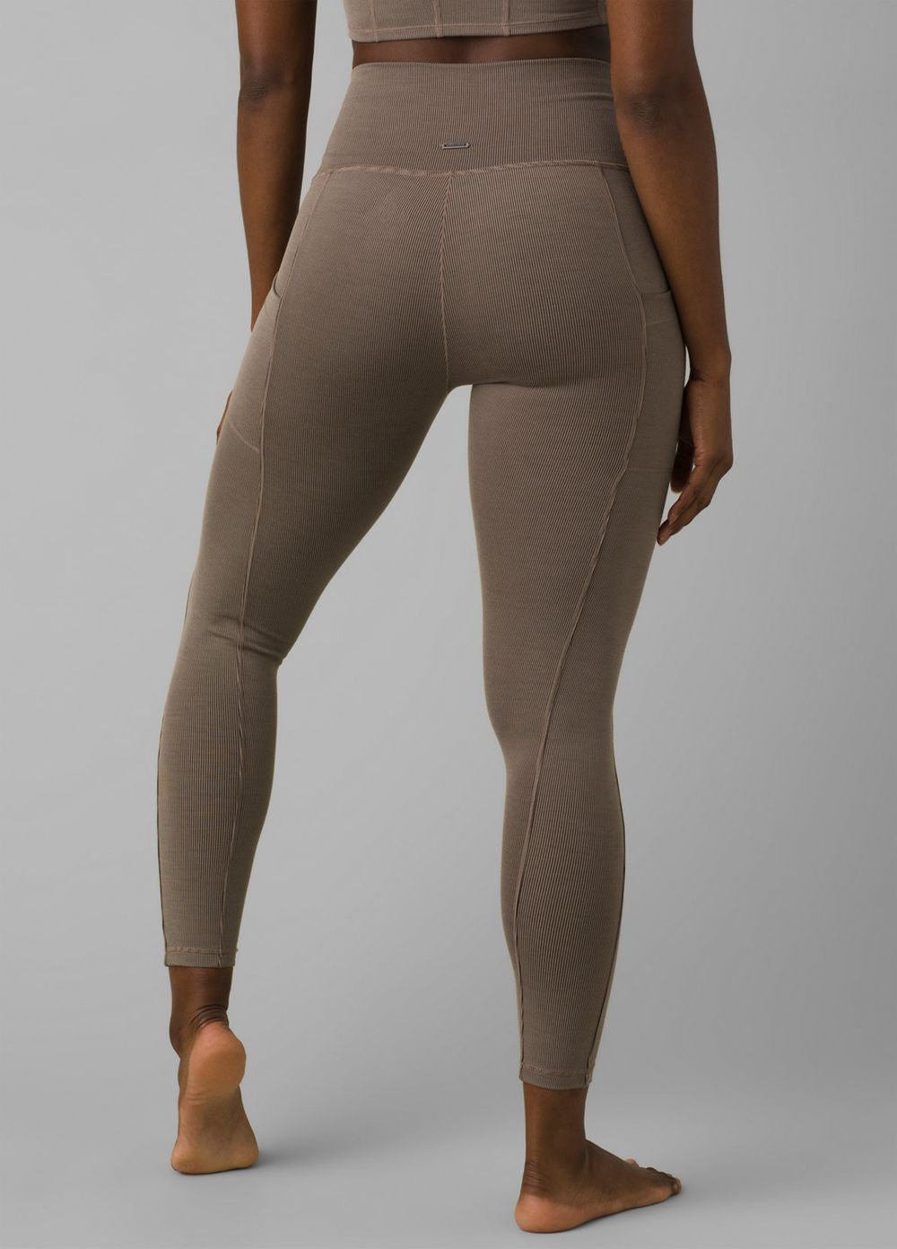 Grey Women's PrAna Becksa 7/8 Leggings | PIKSWR254