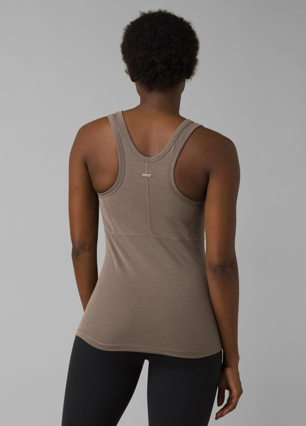 Grey Women's PrAna Becksa Tank Top | WDYLGP793