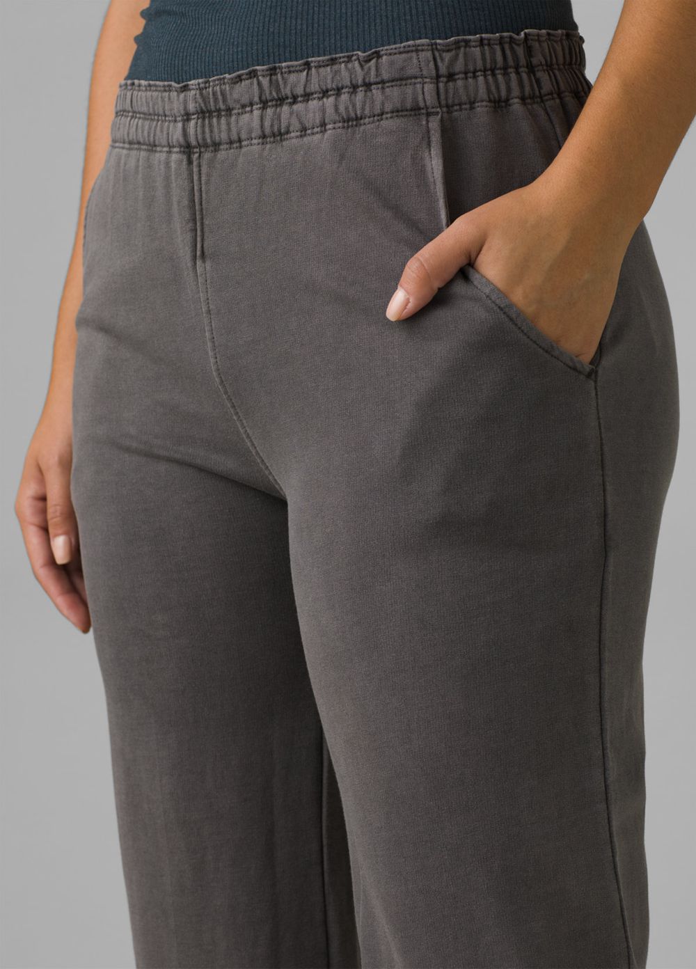 Grey Women's PrAna Calimero Sweat Pants | FZOBUR139