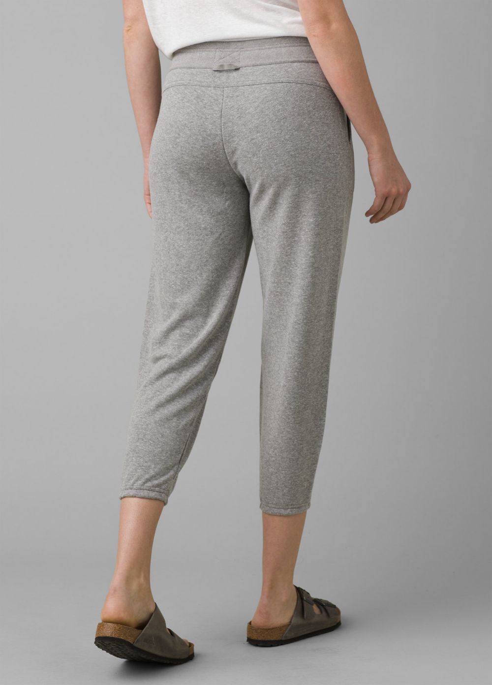 Grey Women's PrAna Cozy Up Ankle Leggings | HJSXCE703