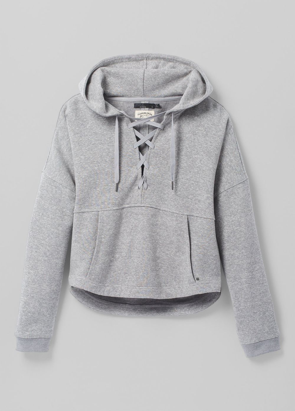 Grey Women's PrAna Cozy Up Illana Hoodie | LUTXJQ235