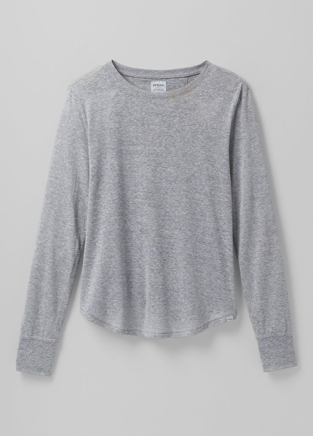 Grey Women's PrAna Cozy Up Long Sleeve T-Shirts | MJWFZC216