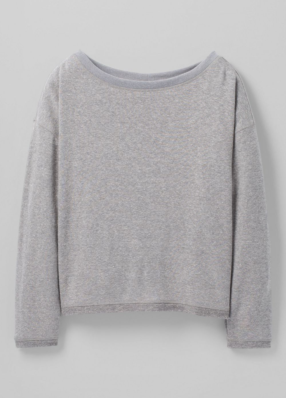 Grey Women's PrAna Cozy Up Polmdale Sweaters | RYFALB580