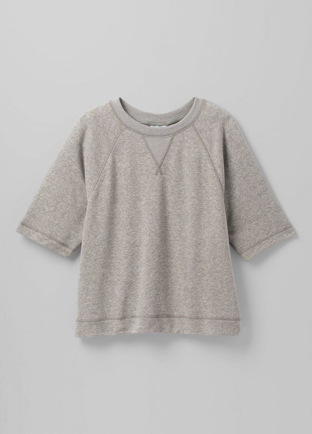 Grey Women's PrAna Cozy Up Sunfair Shirts | BOWMLE096