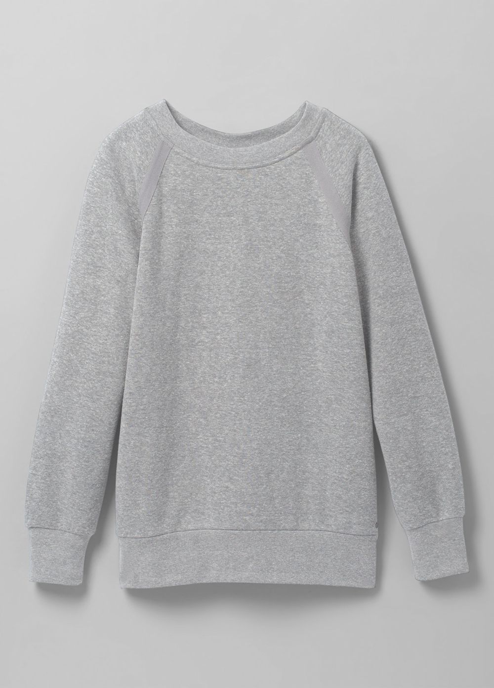 Grey Women's PrAna Cozy Up Sweatshirt | KAWNFL295