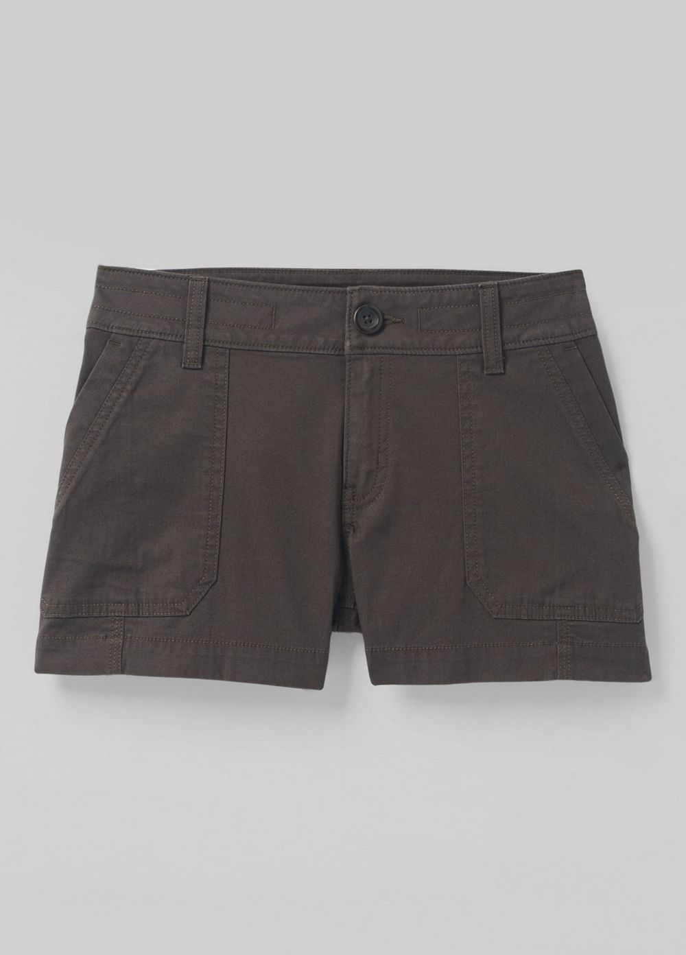 Grey Women's PrAna Elle Shorts | TXKDEO129