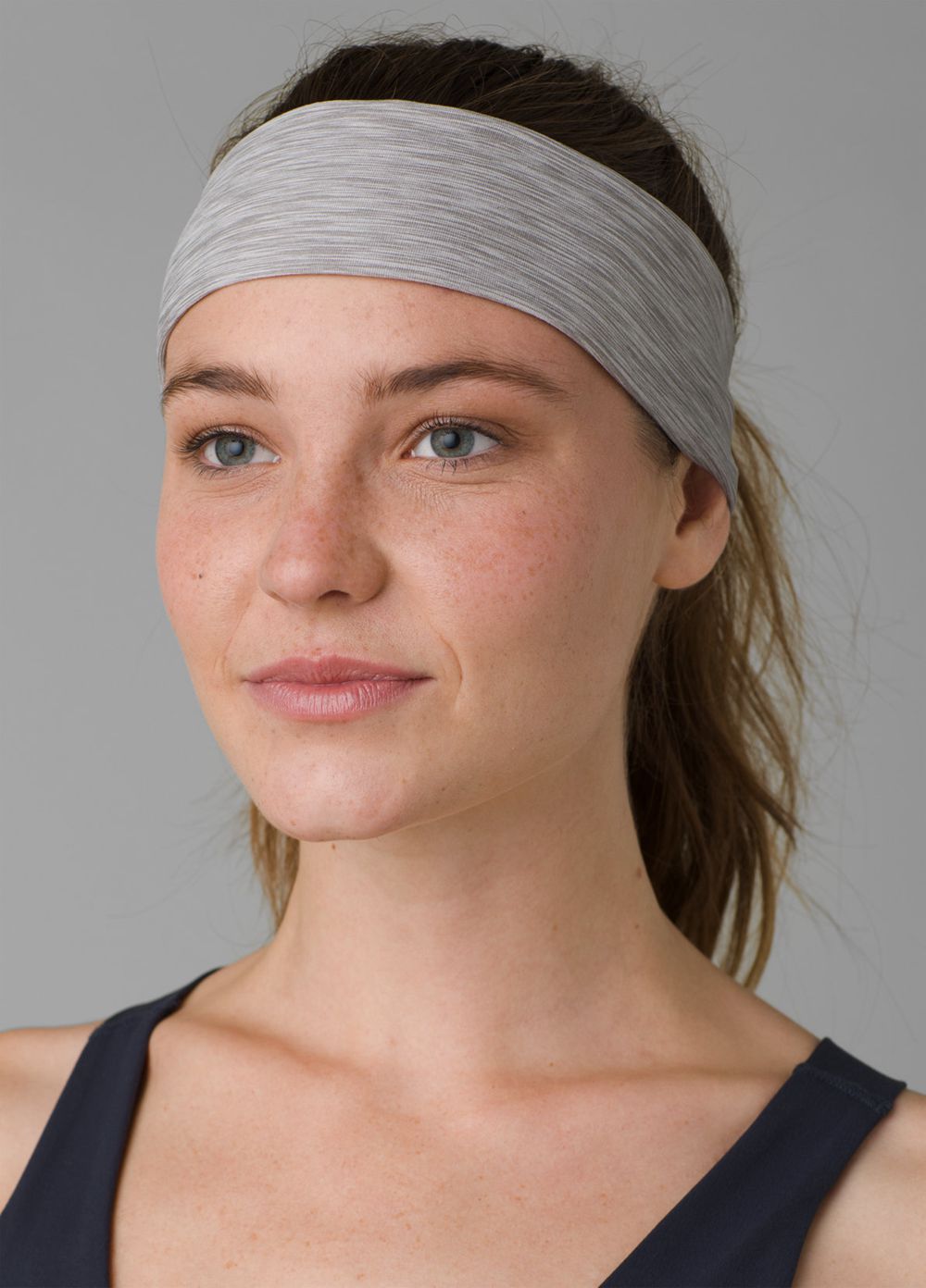 Grey Women's PrAna Essential Headband | AOVLDZ698