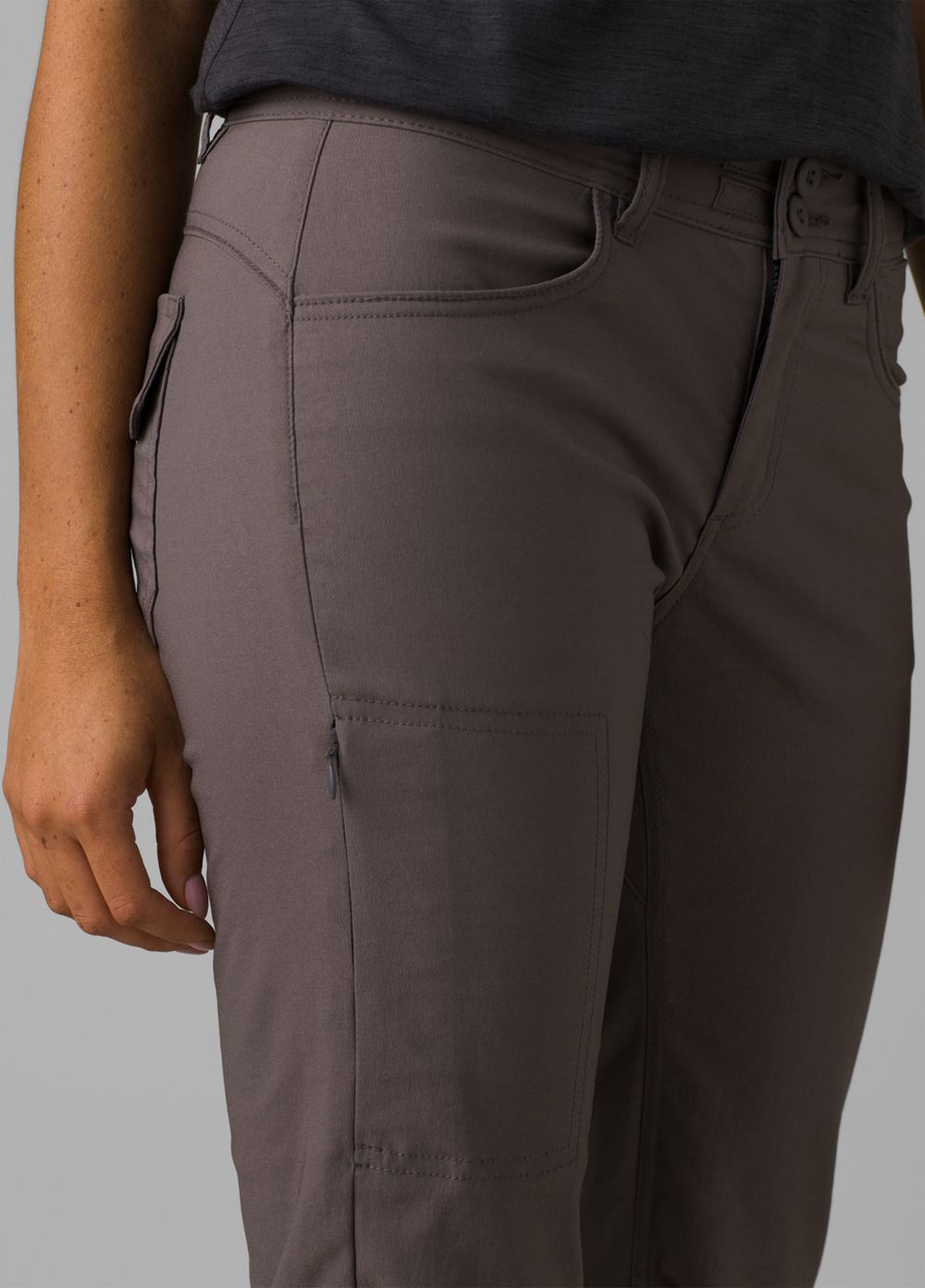 Grey Women's PrAna Halle II Pants | PJUQDC089