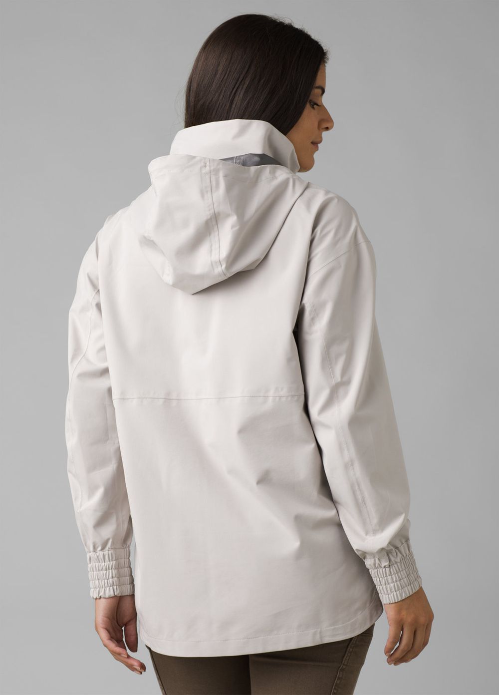 Grey Women's PrAna Othello Falls Anorak Jackets | EDBKAO753