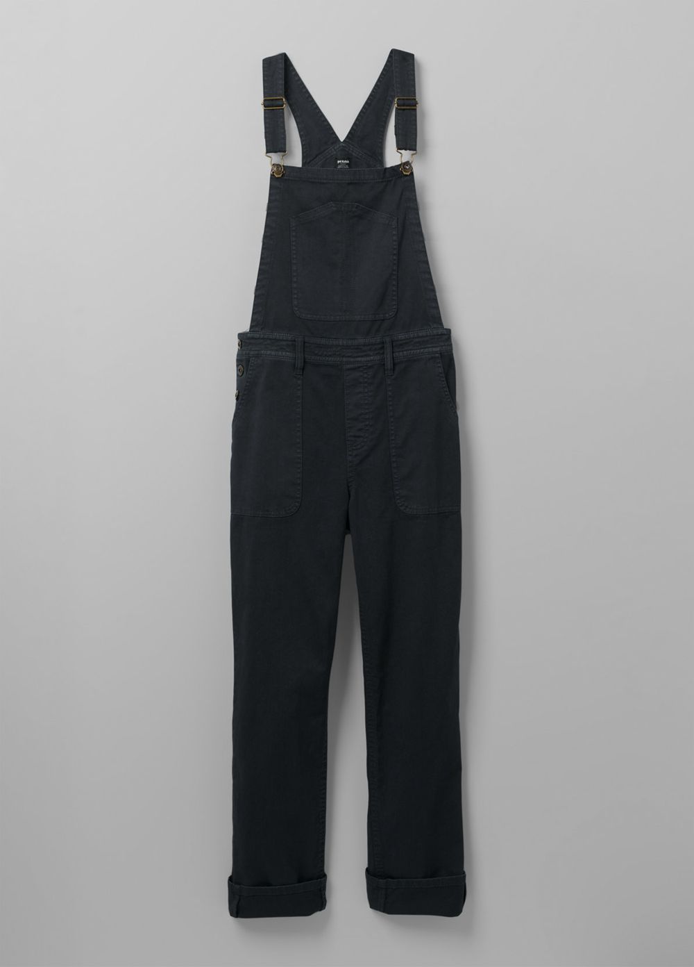 Grey Women's PrAna Sancho Overalls Pants | HBMATX790