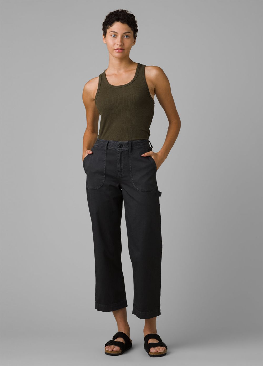 Grey Women's PrAna Sancho Pants | FDNZPW276