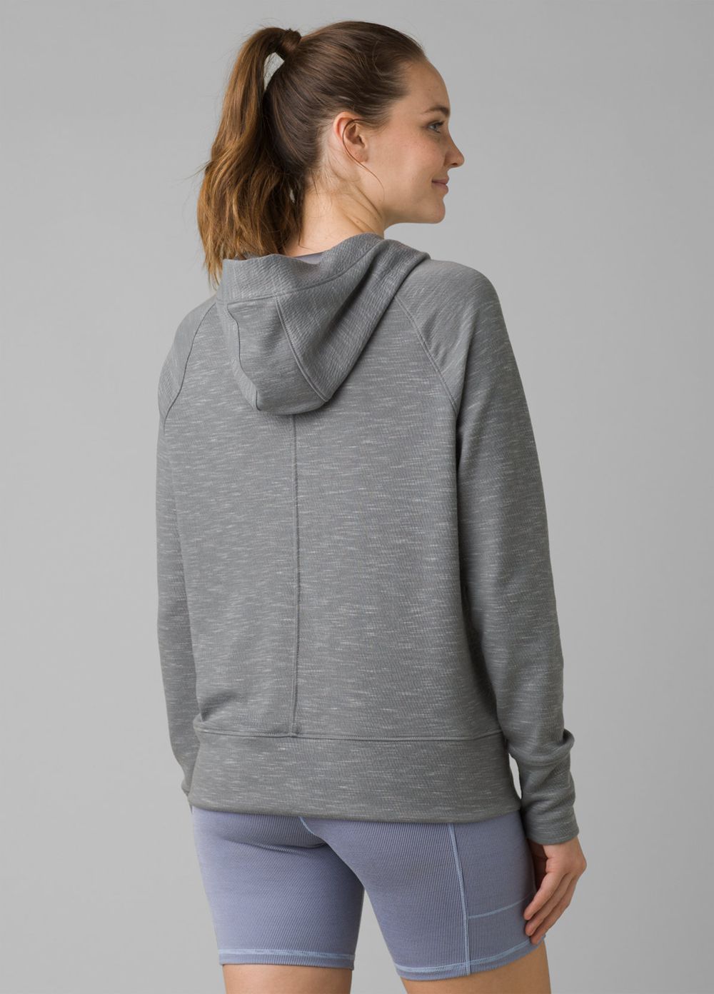 Grey Women's PrAna Sunrise Hoodie | EOFWKP357