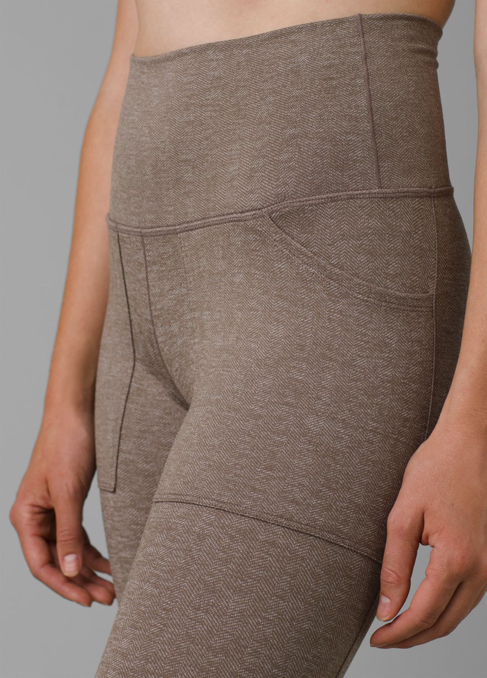 Grey Women's PrAna Zawn Leggings | MWGQCP236