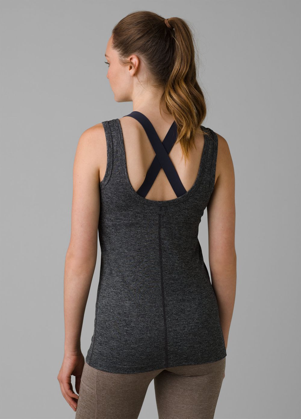 Grey Women's PrAna Zawn Tank Top | BUFVKW178