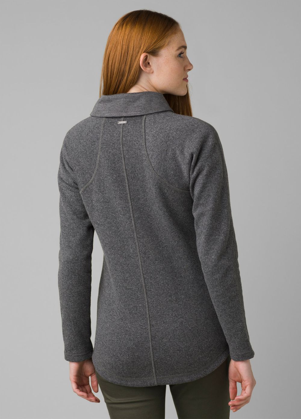 Grey Women's PrAna Ziller Tunic Sweaters | JGNHXK618