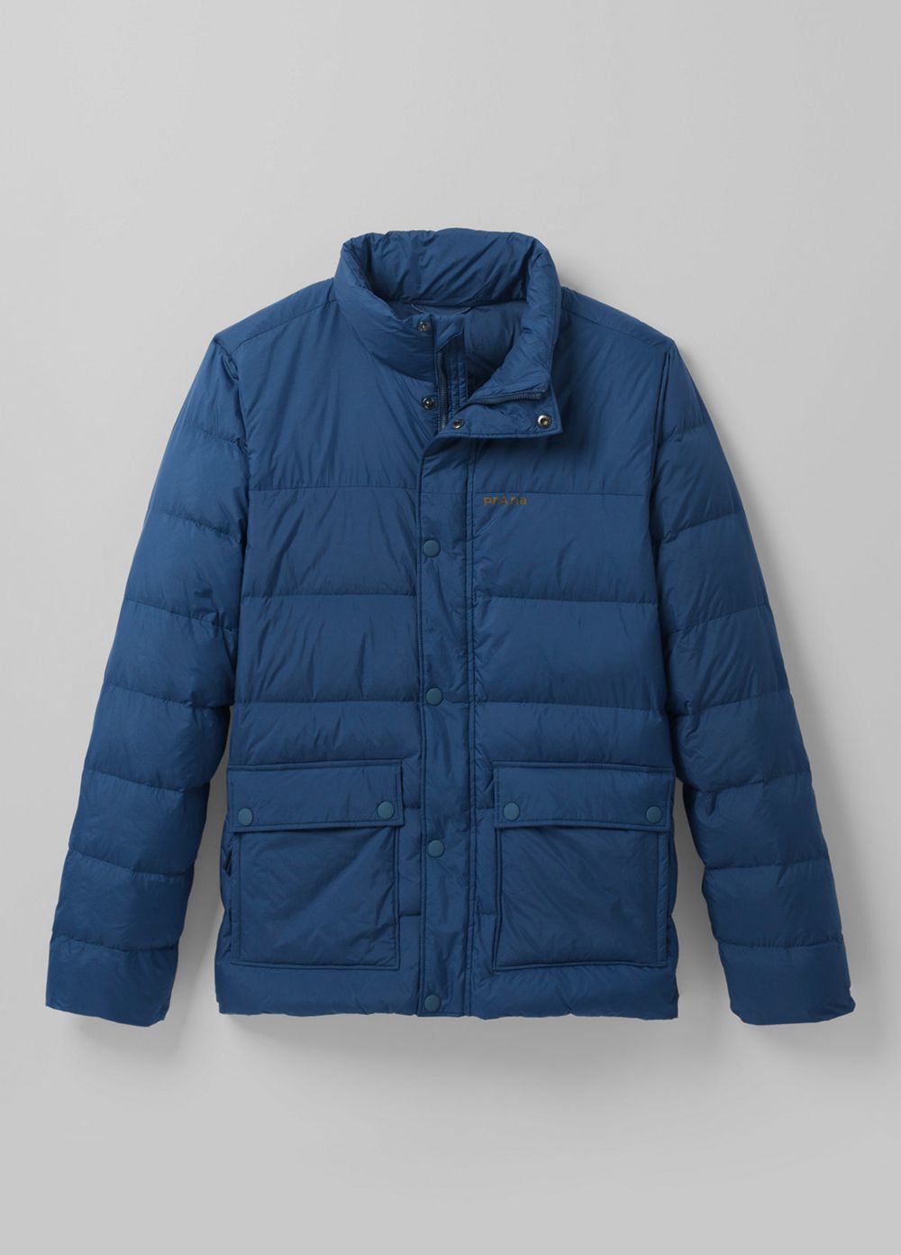 Navy Men's PrAna North Palisade Jackets | CXAPRJ476