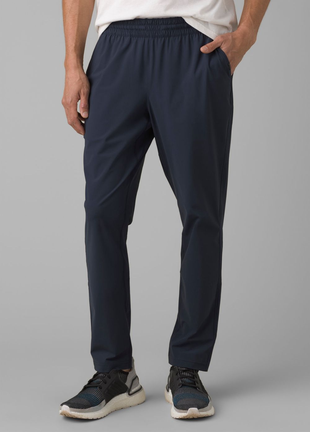 Navy Men\'s PrAna Toro Sweep Pants | UKJAYE307