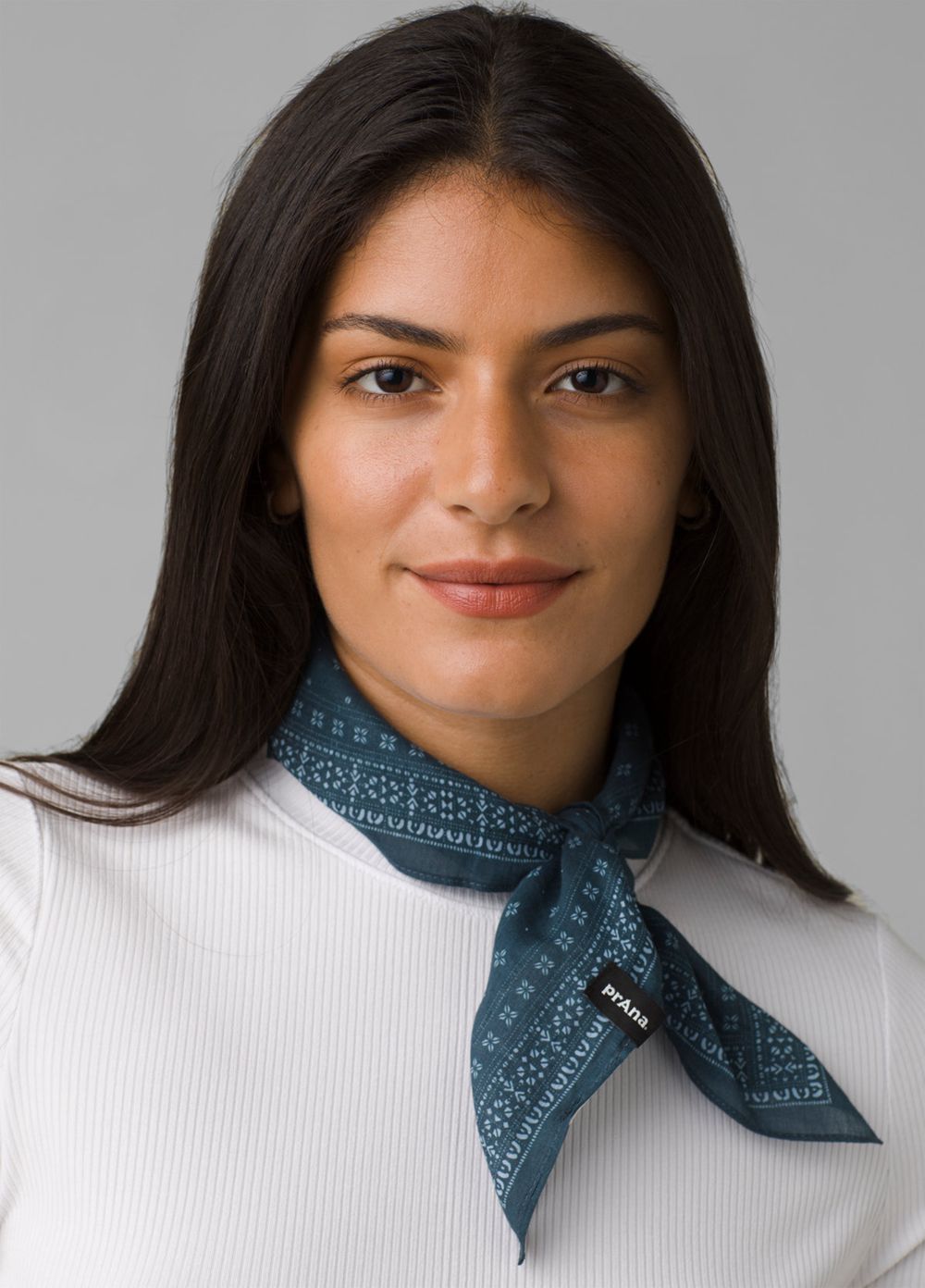 Navy Women's PrAna Balme Bandana Scarf | QMXVNW160