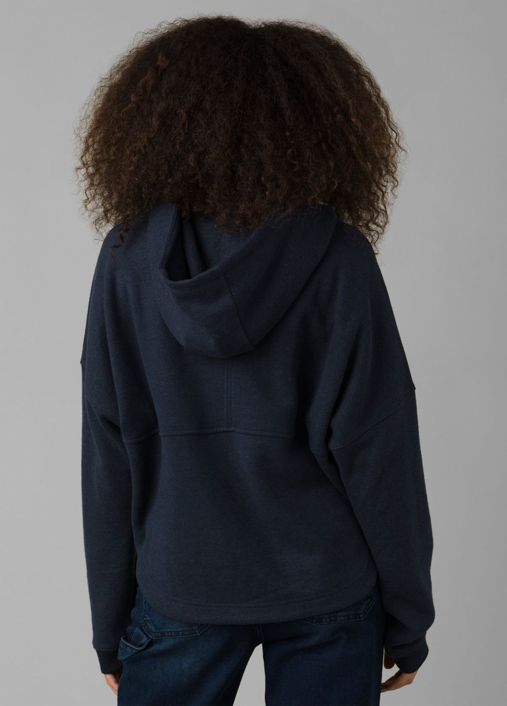 Navy Women's PrAna Cozy Up Illana Hoodie | BLRSNY521