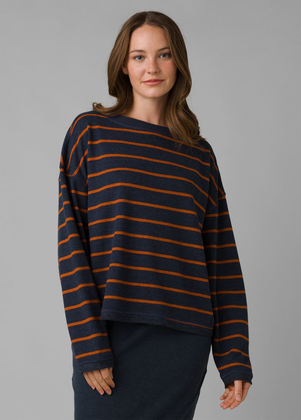 Navy Women\'s PrAna Cozy Up Polmdale Sweaters | ZHUPQY614