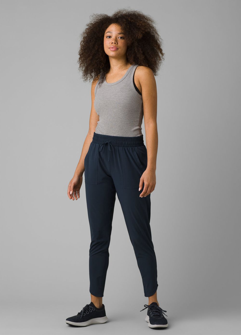 Navy Women's PrAna Folgaria Pants | MWIUEY742